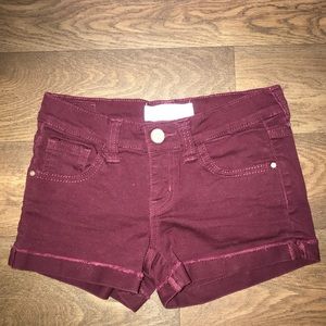 RSQ Burgundy Size 1 Jean Shorts!